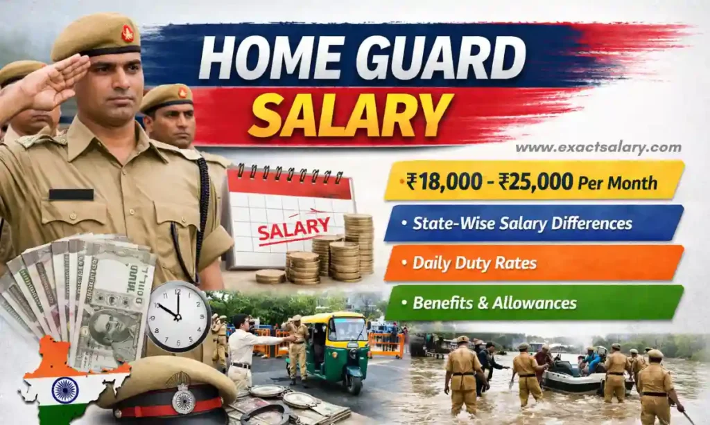 Home Guard Salary