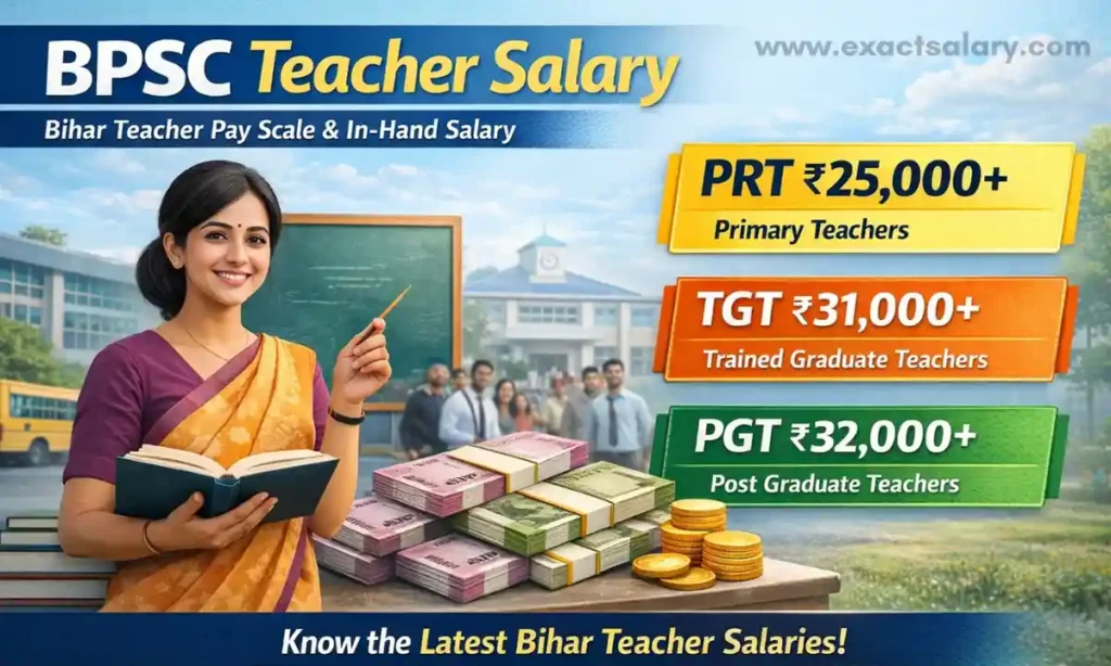 bpsc teacher salary