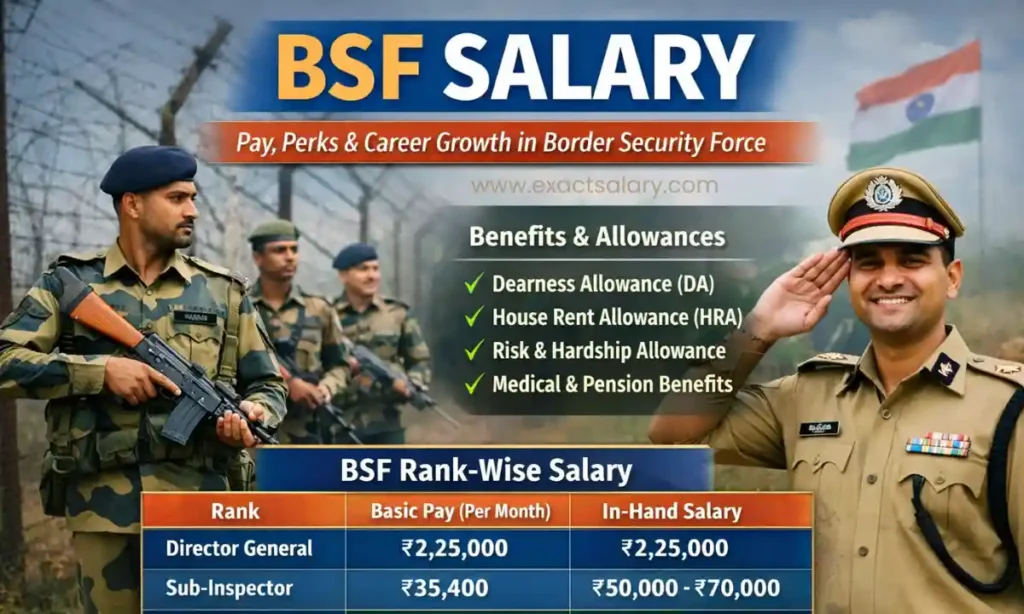 bsf salary