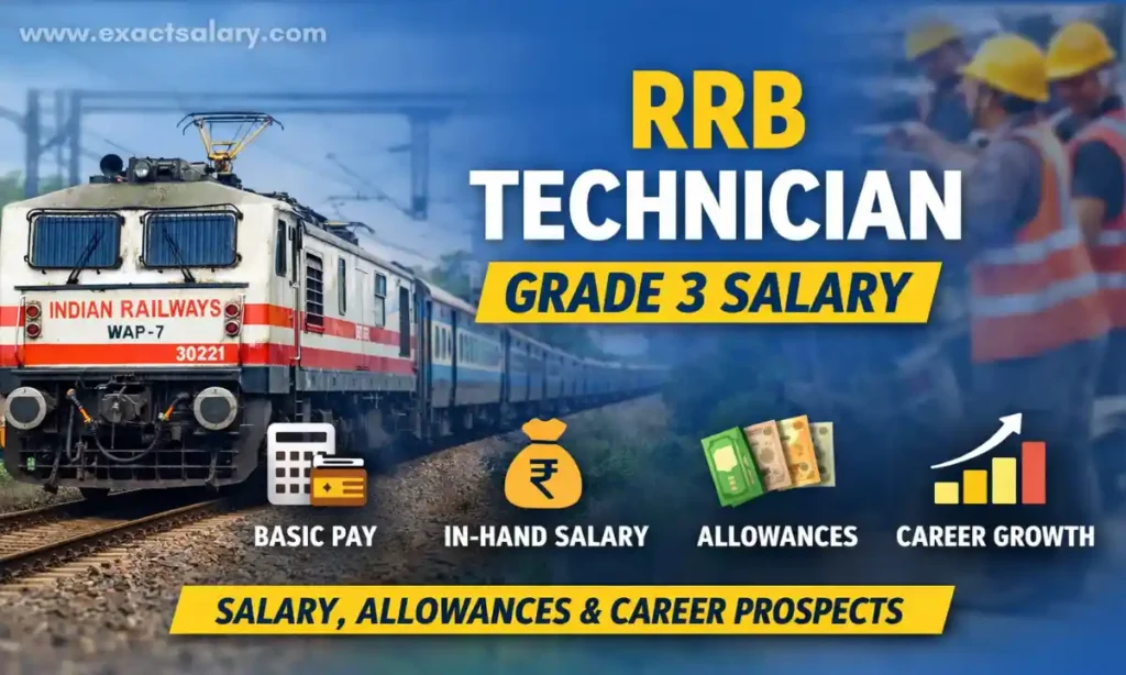 rrb technician grade 3 salary