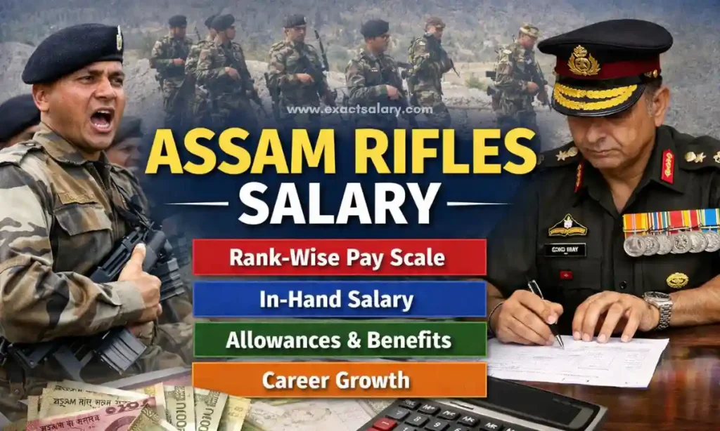 assam rifles salary