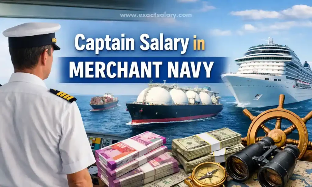 captain salary in merchant navy