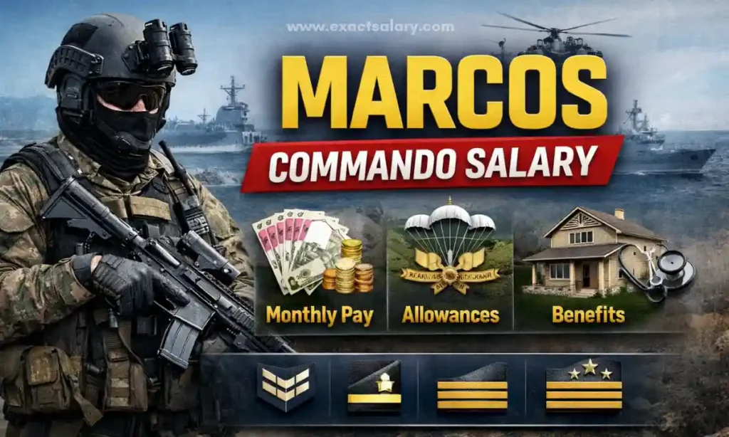 marcos commando salary