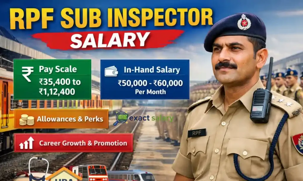 rpf sub inspector salary