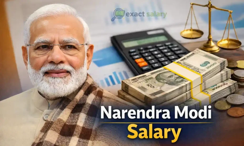 narendra modi salary