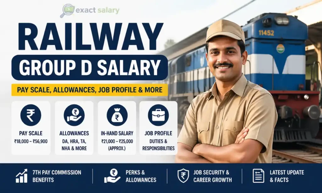 railway group d salary