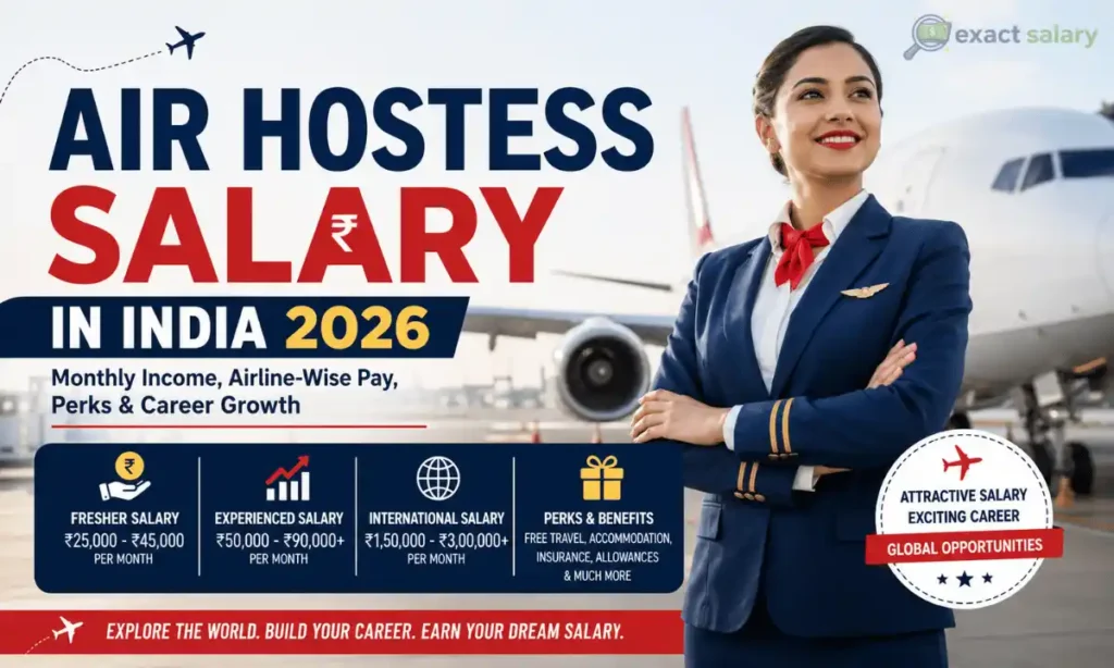 air hostess salary