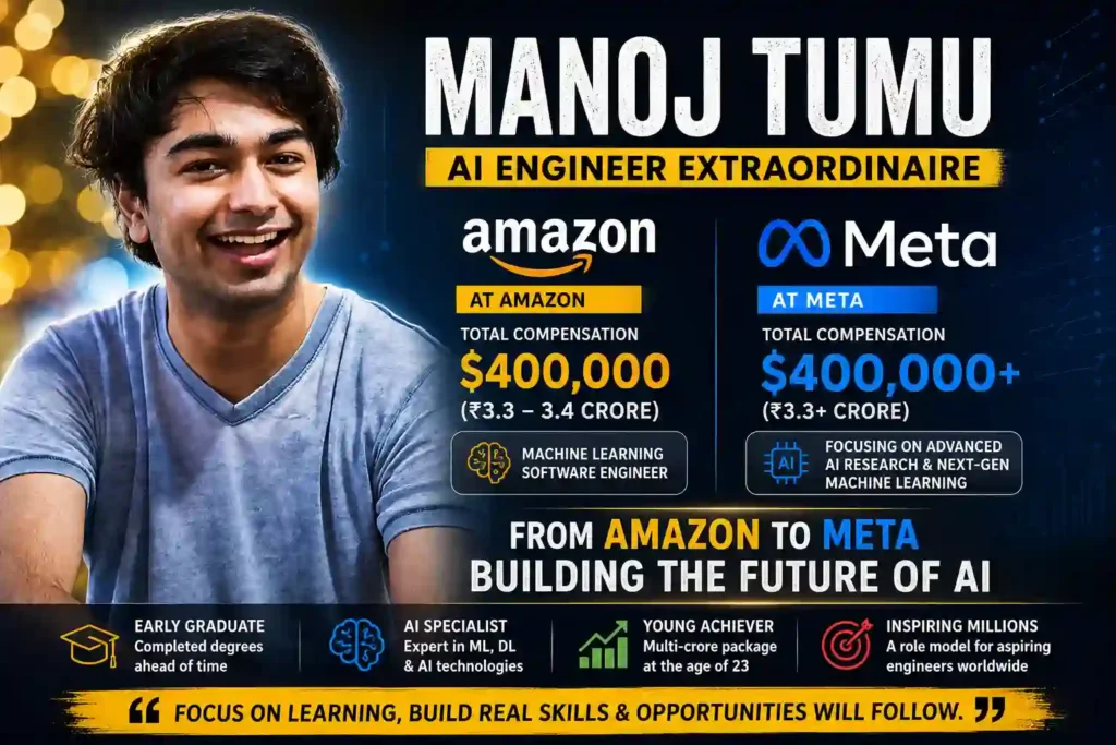 manoj tumu amazon salary